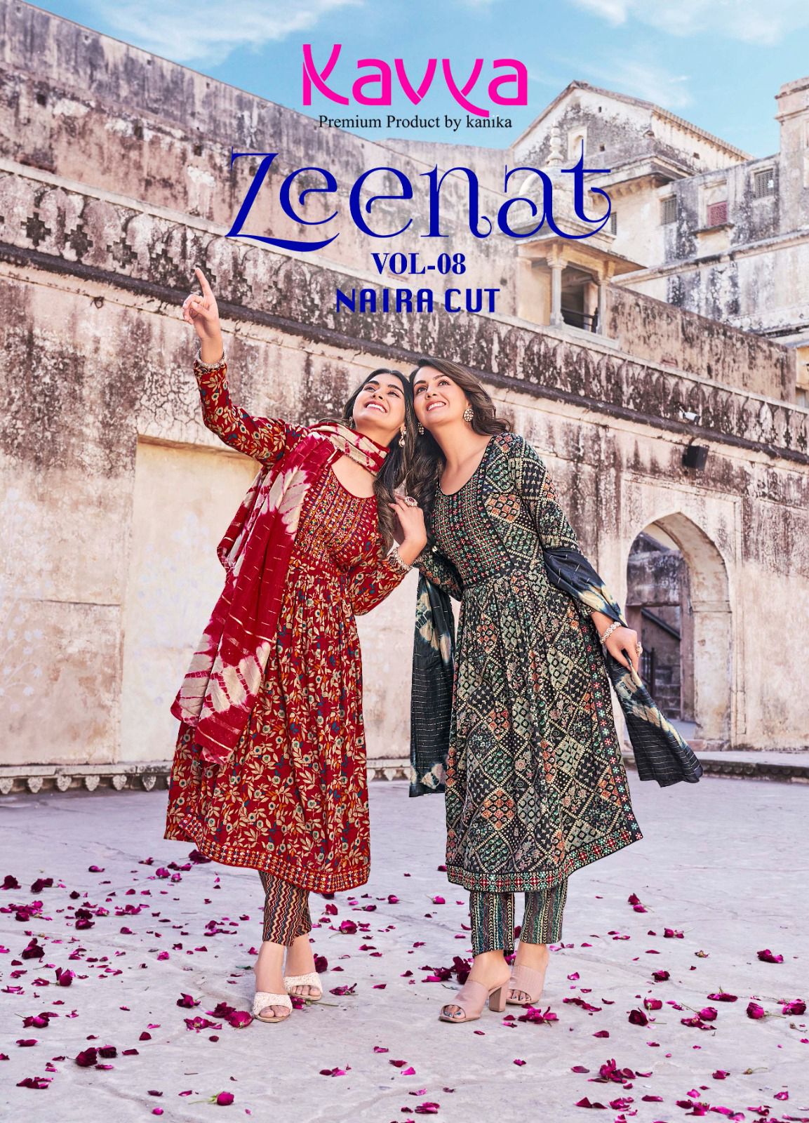 KAVYA KURTI ZEENAT VOL 8